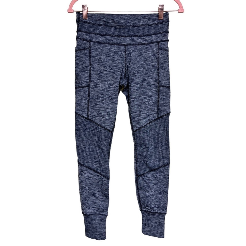 Athleta Black‎ Heather Excursion Tight Yoga Fitness Pant Women’s Size Small
